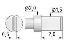 Hlavice hrotu Y2F 150_050_200 Ni_RH.png